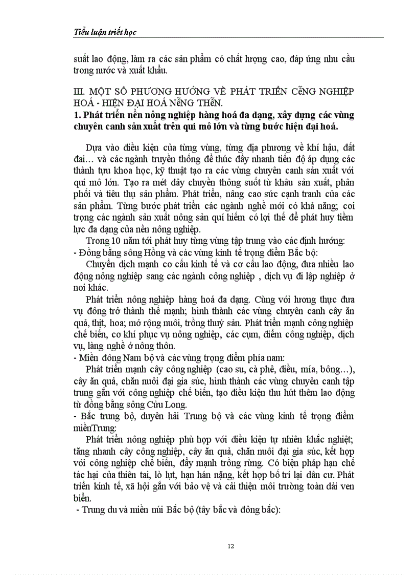 image for page Công nghiệp hoá - hiện đại hoá nông nghiệp, nông thôn