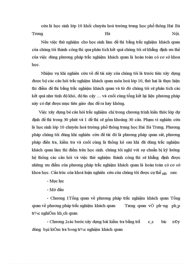 image for page Các bước xây dựng bài kiểm tra bằng trắc nghiệm khách quan