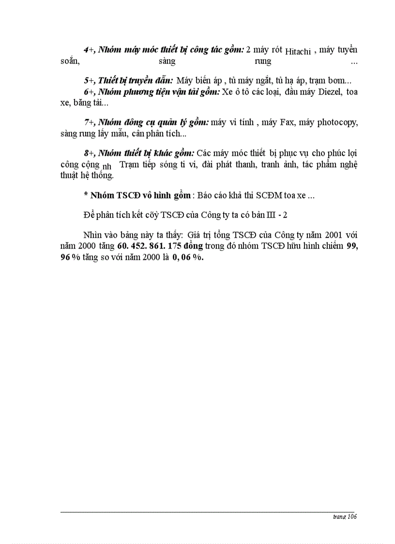 image for page Phân tích tình hình sử dụng tài sản cố định và đề xuất một số biện pháp nâng cao hiệu quả sử dụng tài sản cố định của Công ty tuyển than Cửa ông