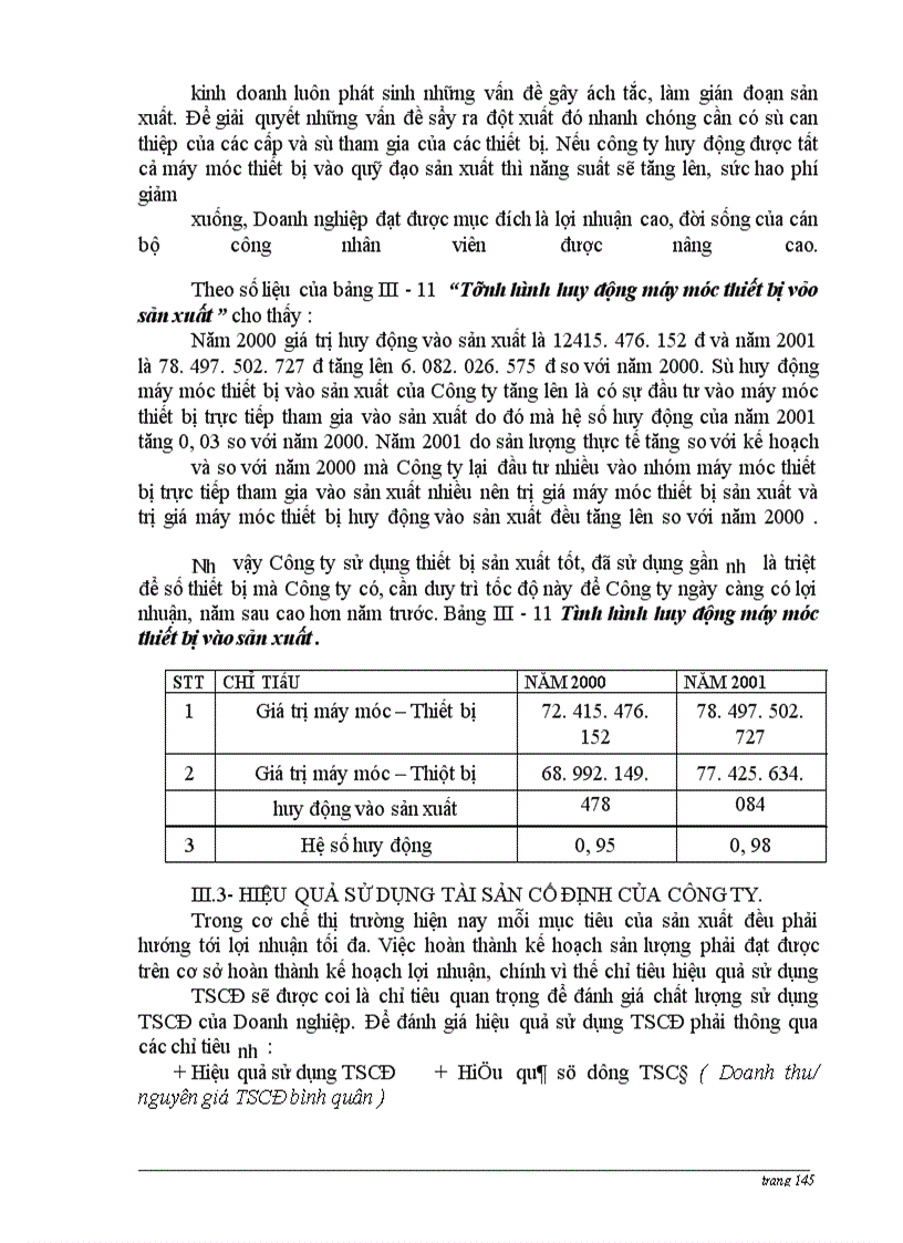 image for page Phân tích tình hình sử dụng tài sản cố định và đề xuất một số biện pháp nâng cao hiệu quả sử dụng tài sản cố định của Công ty tuyển than Cửa ông