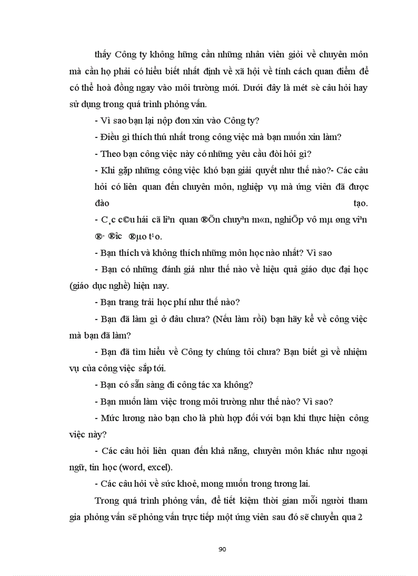 image for page Thực trạng công tác thu hút và tuyển chọn nhân viên tại Công ty thạch bàn