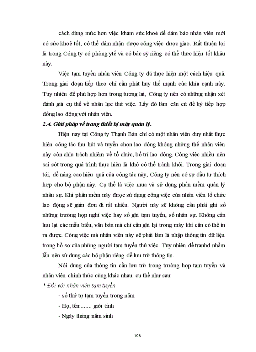 image for page Thực trạng công tác thu hút và tuyển chọn nhân viên tại Công ty thạch bàn