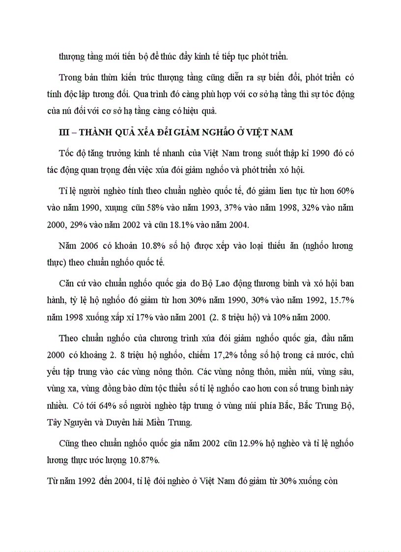 image for page Thực trạng đói nghèo và Thành quả xóa đói giảm nghèo ở VIỆT NAM