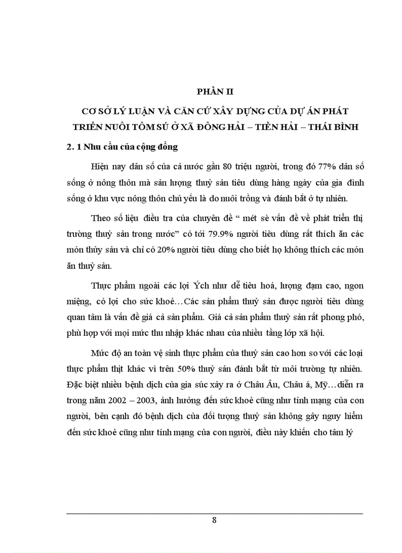image for page Xây dựng dự án phát triển nuôi tôm sú ở xã Đông Hải – huyện Tiền Hải – tỉnh Thái Bình