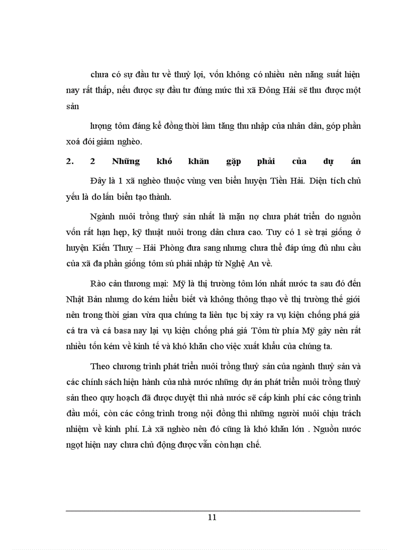 image for page Xây dựng dự án phát triển nuôi tôm sú ở xã Đông Hải – huyện Tiền Hải – tỉnh Thái Bình