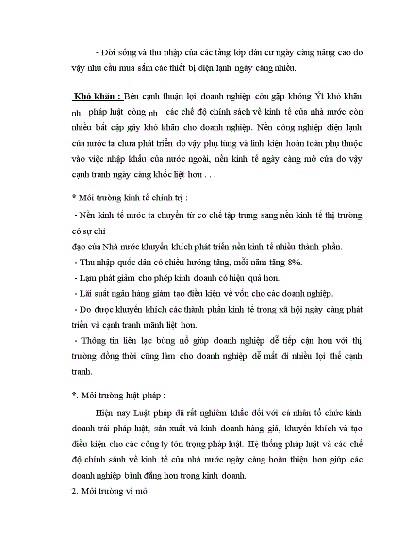 image for page Tiêu thụ sản phẩm và một số giải pháp nhằm đẩy nhanh tốc độ tiêu thụ của Công ty TNHH Điện Lạnh Thuận Thành