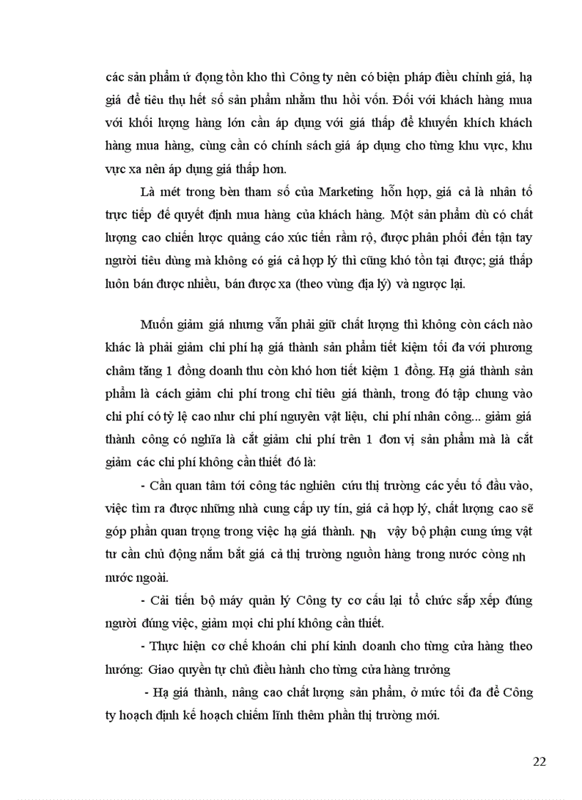 image for page Tiêu thụ sản phẩm và một số giải pháp nhằm đẩy nhanh tốc độ tiêu thụ của Công ty TNHH Điện Lạnh Thuận Thành