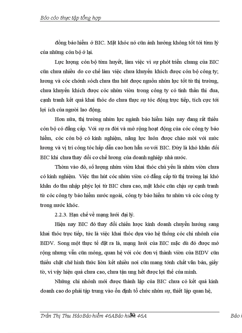 image for page Báo cáo thực tập tại Công ty Bảo hiểm Ngân hàng Đầu tư và Phát triển Việt Nam (BIC)