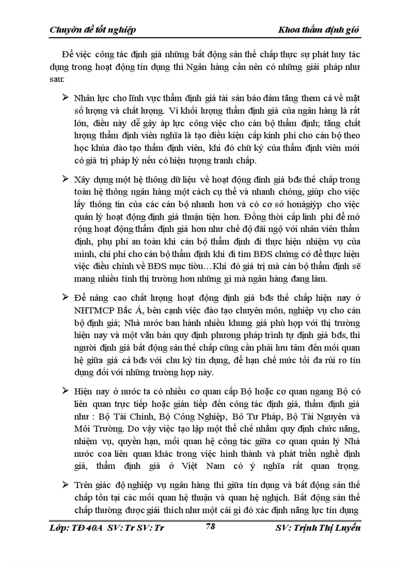 image for page Hoàn thiện công tác định giá, quản lý và xử lý bất động sản thế chấp tại Ngân hàng thương mại cổ phần Bắc Á (NHTMCP Bắc Á)