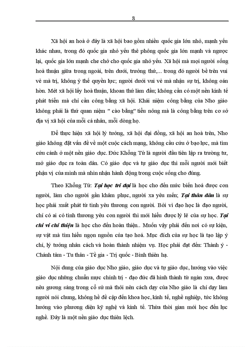 image for page Nho giáo và ảnh hưởng của nó đến xã hội, con người Việt Nam