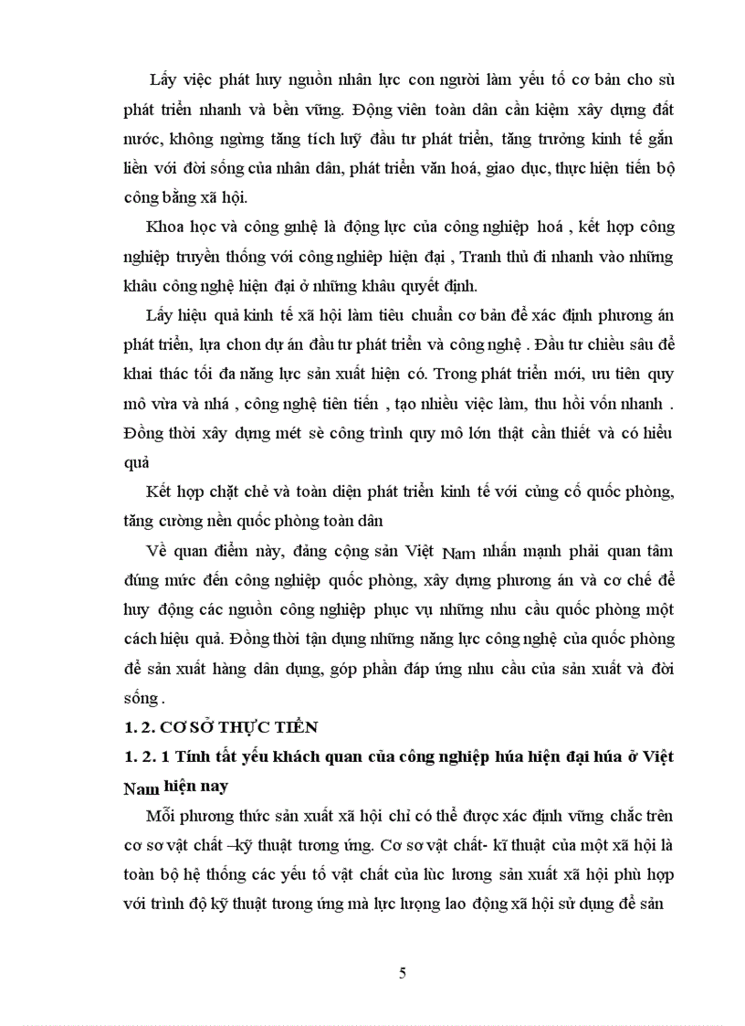 image for page CNH-HĐH và vai trò của nó trong sự nghiệp xây dựng chủ nghĩa xã hội ở nước ta hiện nay