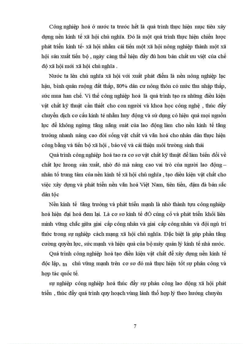 image for page CNH-HĐH và vai trò của nó trong sự nghiệp xây dựng chủ nghĩa xã hội ở nước ta hiện nay