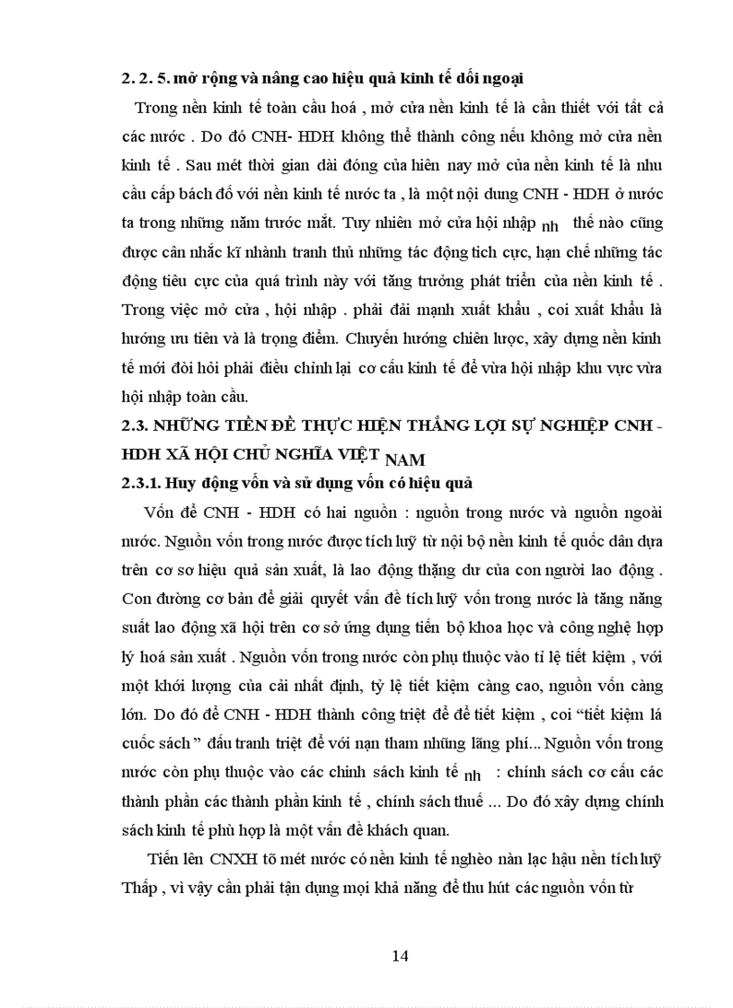image for page CNH-HĐH và vai trò của nó trong sự nghiệp xây dựng chủ nghĩa xã hội ở nước ta hiện nay
