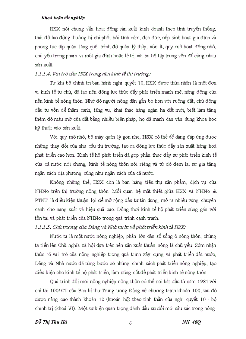 image for page Nâng cao chất lượng tín dụng đối với HSX tại chi nhánh NHNo & PTNT huyện Thiệu Hoá - tỉnh Thanh Hoá