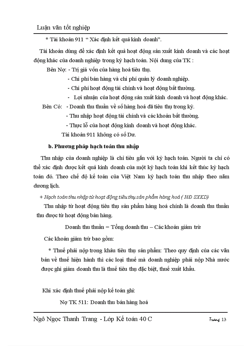 image for page Hạch toán thu nhập và phân phối thu nhập với việc nâng cao hiệu quả kinh doanh tại công ty điện máy TP Hồ Chí Minh - Chi nhánh tại Hà nội