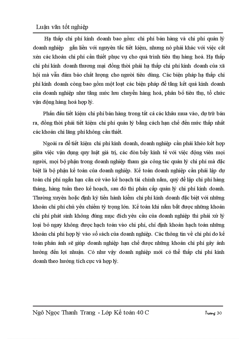 image for page Hạch toán thu nhập và phân phối thu nhập với việc nâng cao hiệu quả kinh doanh tại công ty điện máy TP Hồ Chí Minh - Chi nhánh tại Hà nội