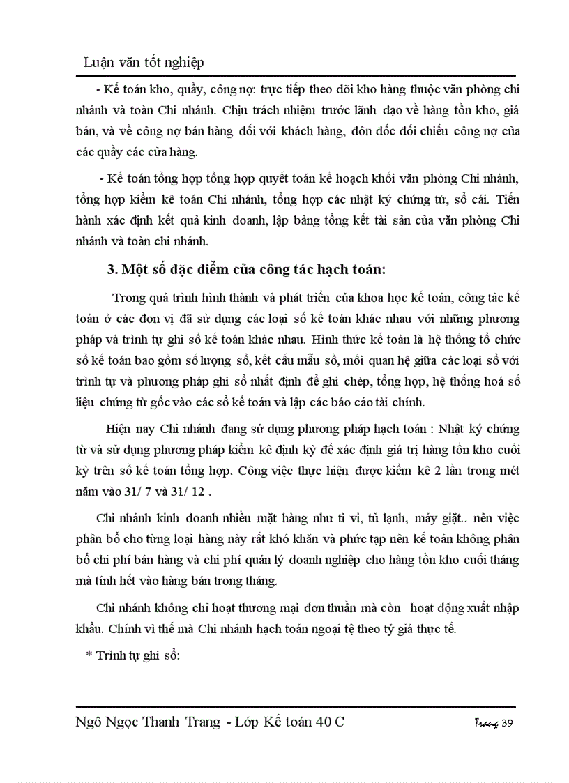 image for page Hạch toán thu nhập và phân phối thu nhập với việc nâng cao hiệu quả kinh doanh tại công ty điện máy TP Hồ Chí Minh - Chi nhánh tại Hà nội