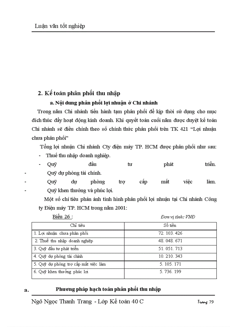 image for page Hạch toán thu nhập và phân phối thu nhập với việc nâng cao hiệu quả kinh doanh tại công ty điện máy TP Hồ Chí Minh - Chi nhánh tại Hà nội