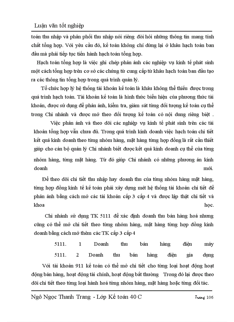 image for page Hạch toán thu nhập và phân phối thu nhập với việc nâng cao hiệu quả kinh doanh tại công ty điện máy TP Hồ Chí Minh - Chi nhánh tại Hà nội