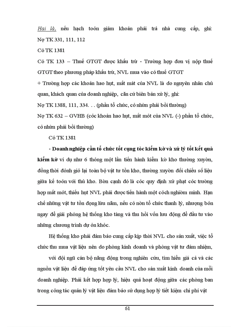 image for page Kế toán nguyên vật liệu trong doanh nghiệp Việt Nam hiện nay