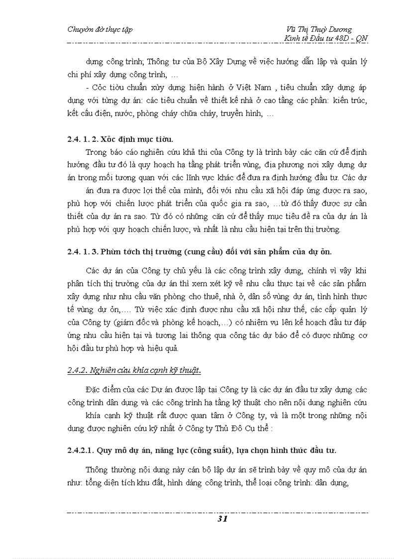 image for page Hoàn thiện công tác lập dự án đầu tư tại Công ty cổ phần Đầu tư và Thương mại Thủ Đô