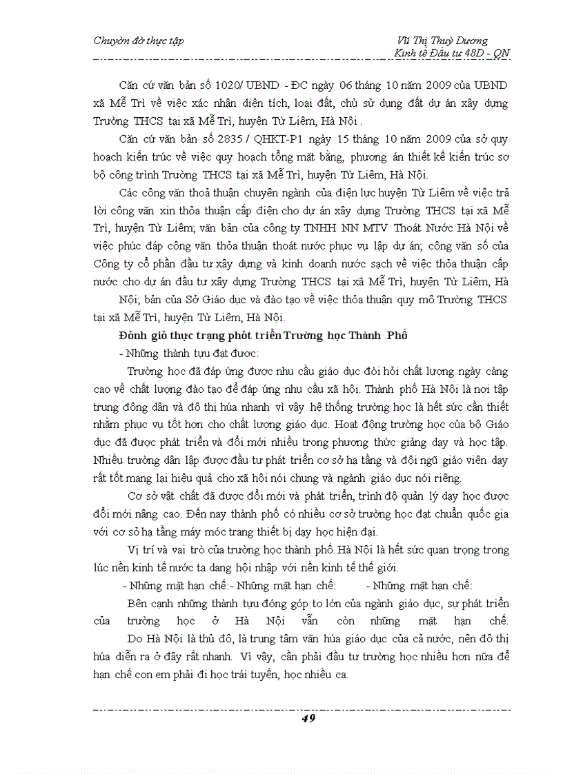image for page Hoàn thiện công tác lập dự án đầu tư tại Công ty cổ phần Đầu tư và Thương mại Thủ Đô