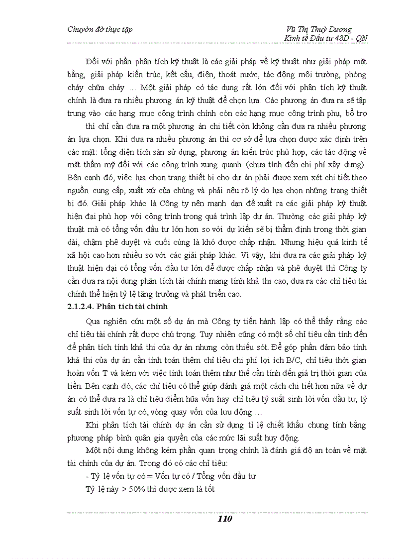 image for page Hoàn thiện công tác lập dự án đầu tư tại Công ty cổ phần Đầu tư và Thương mại Thủ Đô