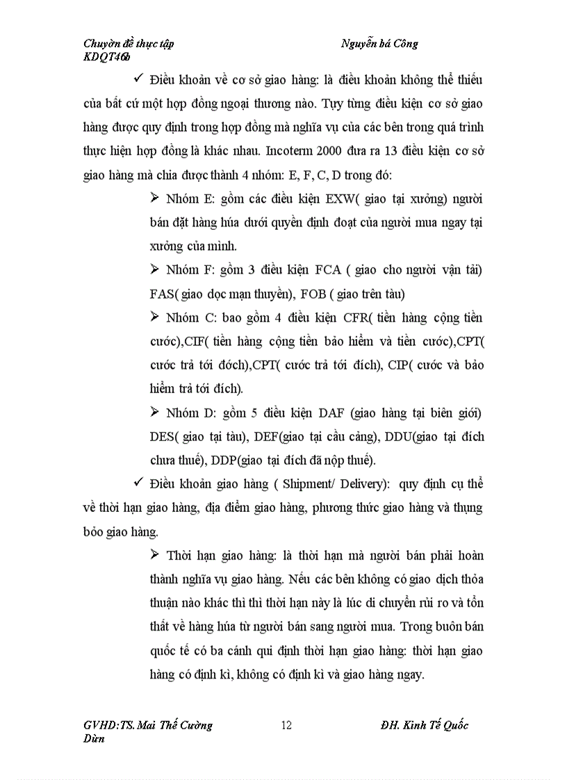 image for page Quản trị hợp đồng xuất khẩu tại Công ty TNHH gốm sứ Bát Tràng Phomex