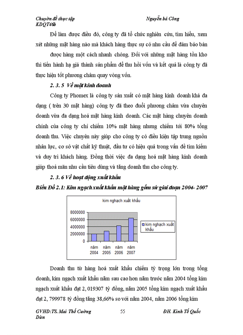 image for page Quản trị hợp đồng xuất khẩu tại Công ty TNHH gốm sứ Bát Tràng Phomex