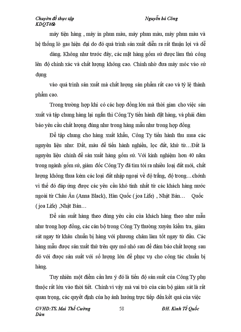 image for page Quản trị hợp đồng xuất khẩu tại Công ty TNHH gốm sứ Bát Tràng Phomex