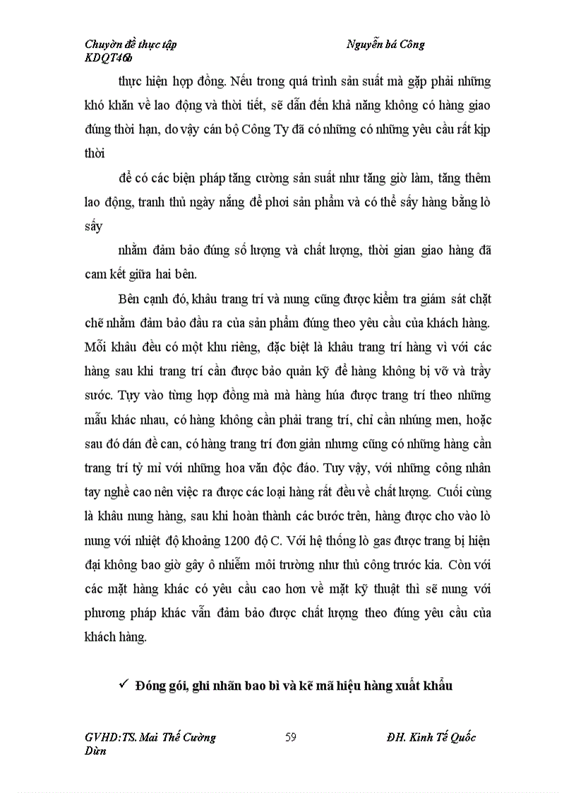 image for page Quản trị hợp đồng xuất khẩu tại Công ty TNHH gốm sứ Bát Tràng Phomex