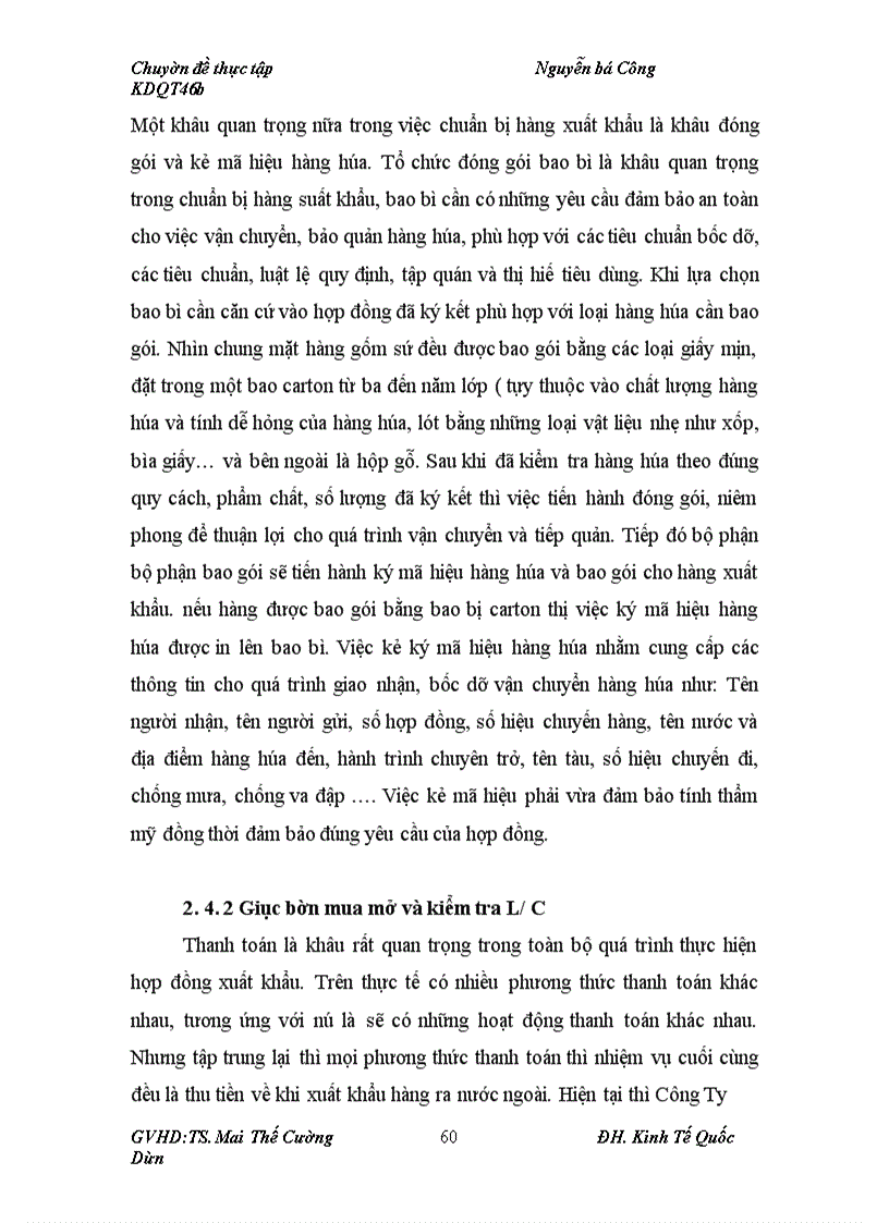 image for page Quản trị hợp đồng xuất khẩu tại Công ty TNHH gốm sứ Bát Tràng Phomex