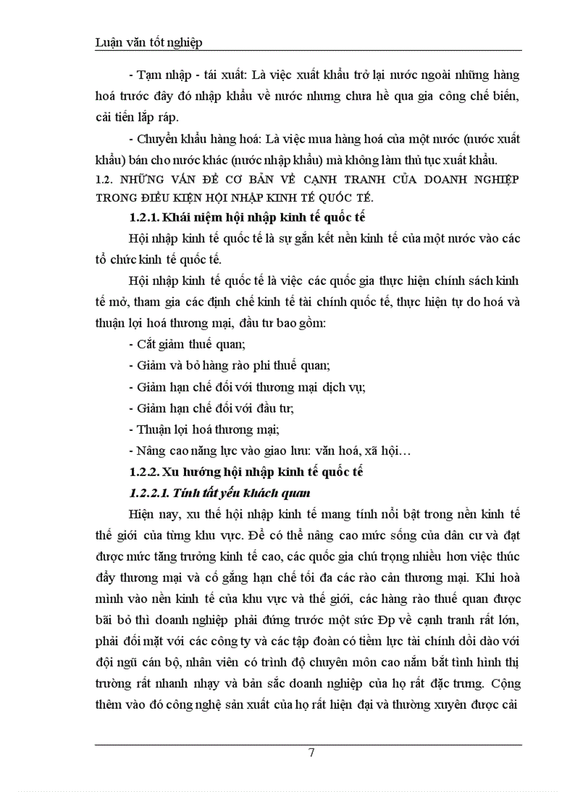 image for page Khảo sát và đánh giá Thực trạng khả năng cạnh tranh mặt hàng rau quả Tổng công ty rau quả, nông sản Việt Nam
