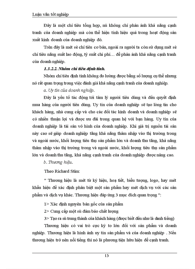 image for page Khảo sát và đánh giá Thực trạng khả năng cạnh tranh mặt hàng rau quả Tổng công ty rau quả, nông sản Việt Nam