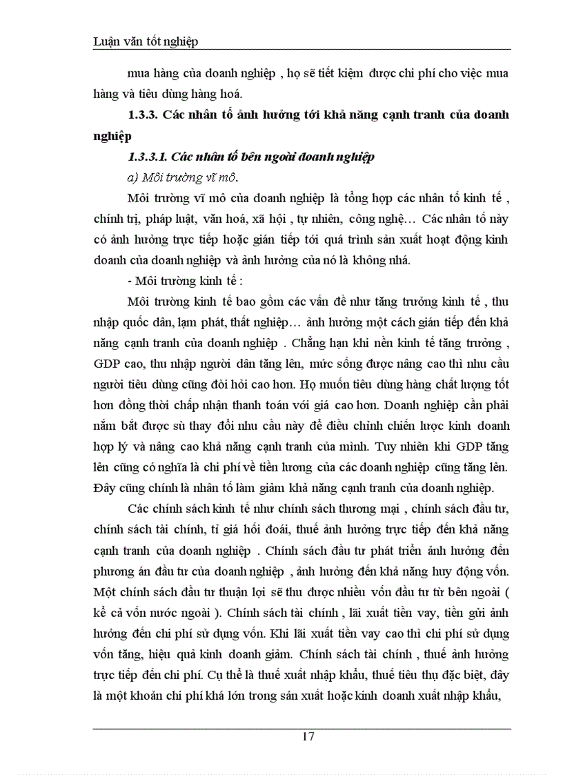image for page Khảo sát và đánh giá Thực trạng khả năng cạnh tranh mặt hàng rau quả Tổng công ty rau quả, nông sản Việt Nam