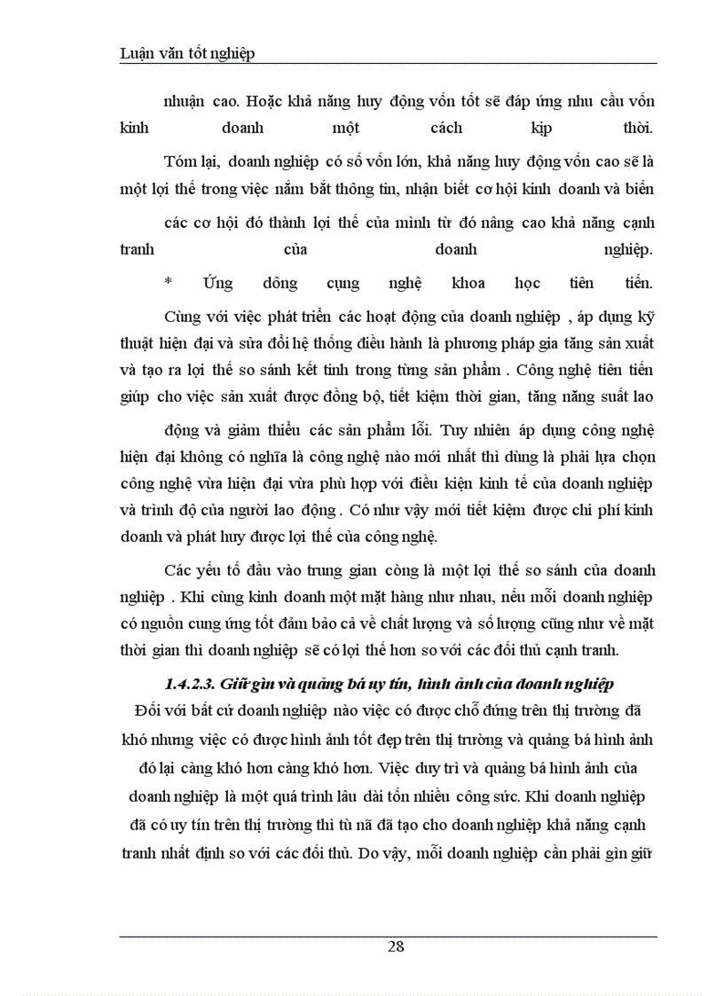 image for page Khảo sát và đánh giá Thực trạng khả năng cạnh tranh mặt hàng rau quả Tổng công ty rau quả, nông sản Việt Nam