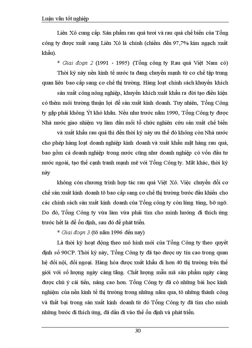 image for page Khảo sát và đánh giá Thực trạng khả năng cạnh tranh mặt hàng rau quả Tổng công ty rau quả, nông sản Việt Nam