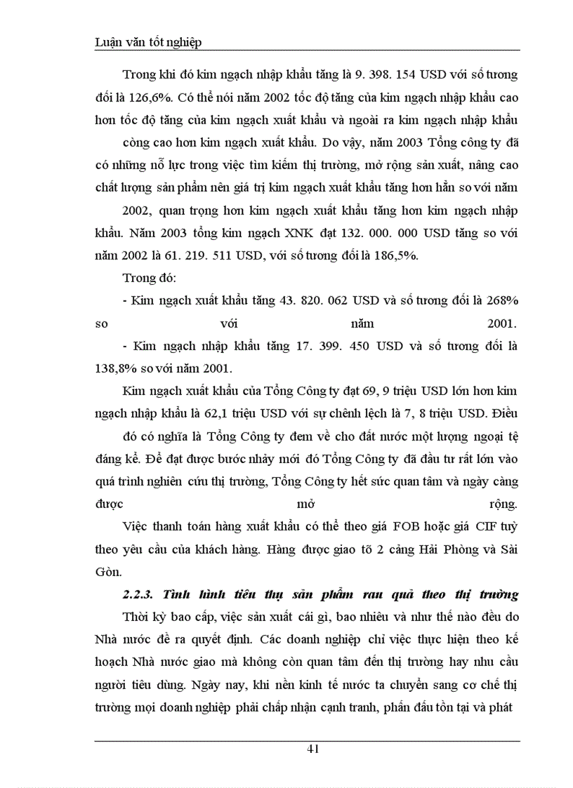 image for page Khảo sát và đánh giá Thực trạng khả năng cạnh tranh mặt hàng rau quả Tổng công ty rau quả, nông sản Việt Nam