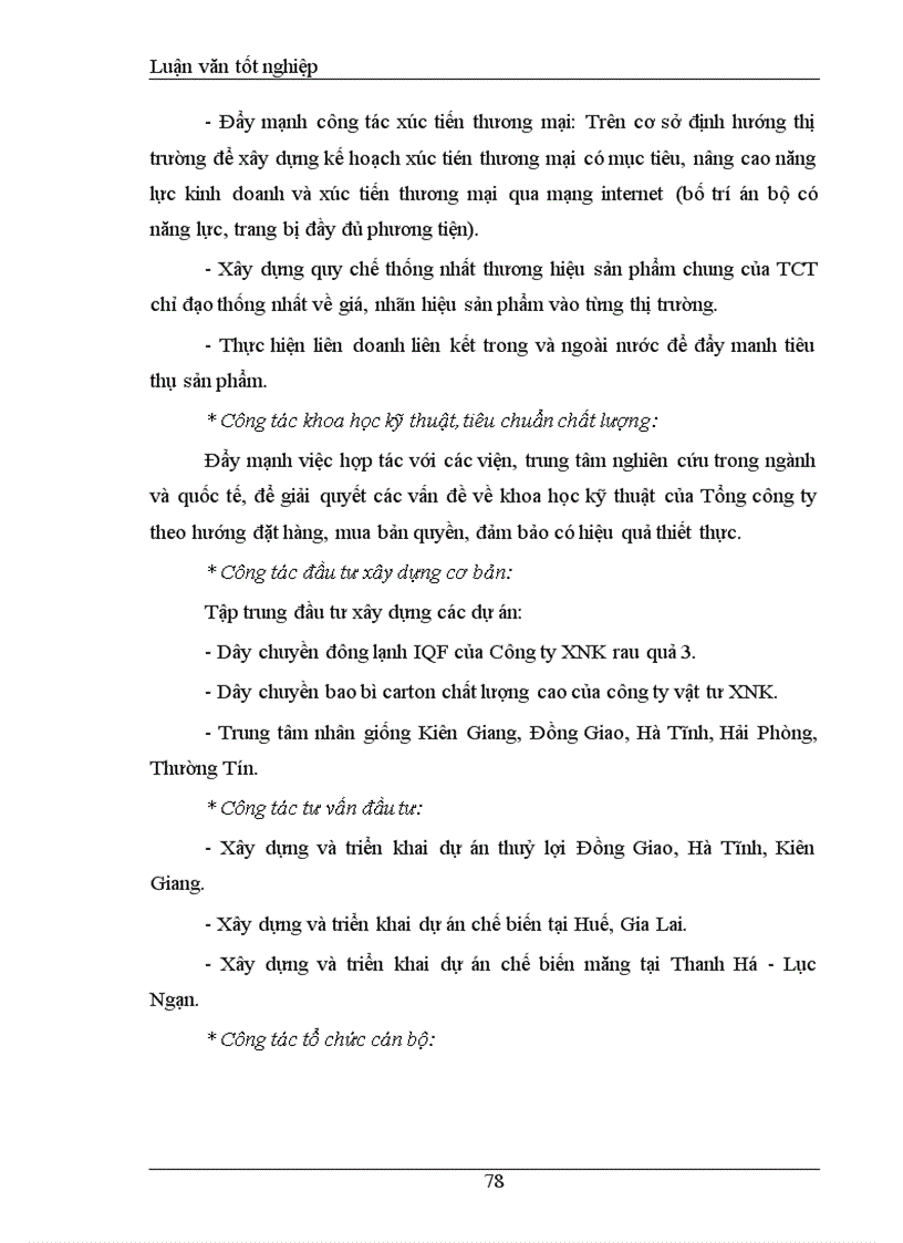 image for page Khảo sát và đánh giá Thực trạng khả năng cạnh tranh mặt hàng rau quả Tổng công ty rau quả, nông sản Việt Nam