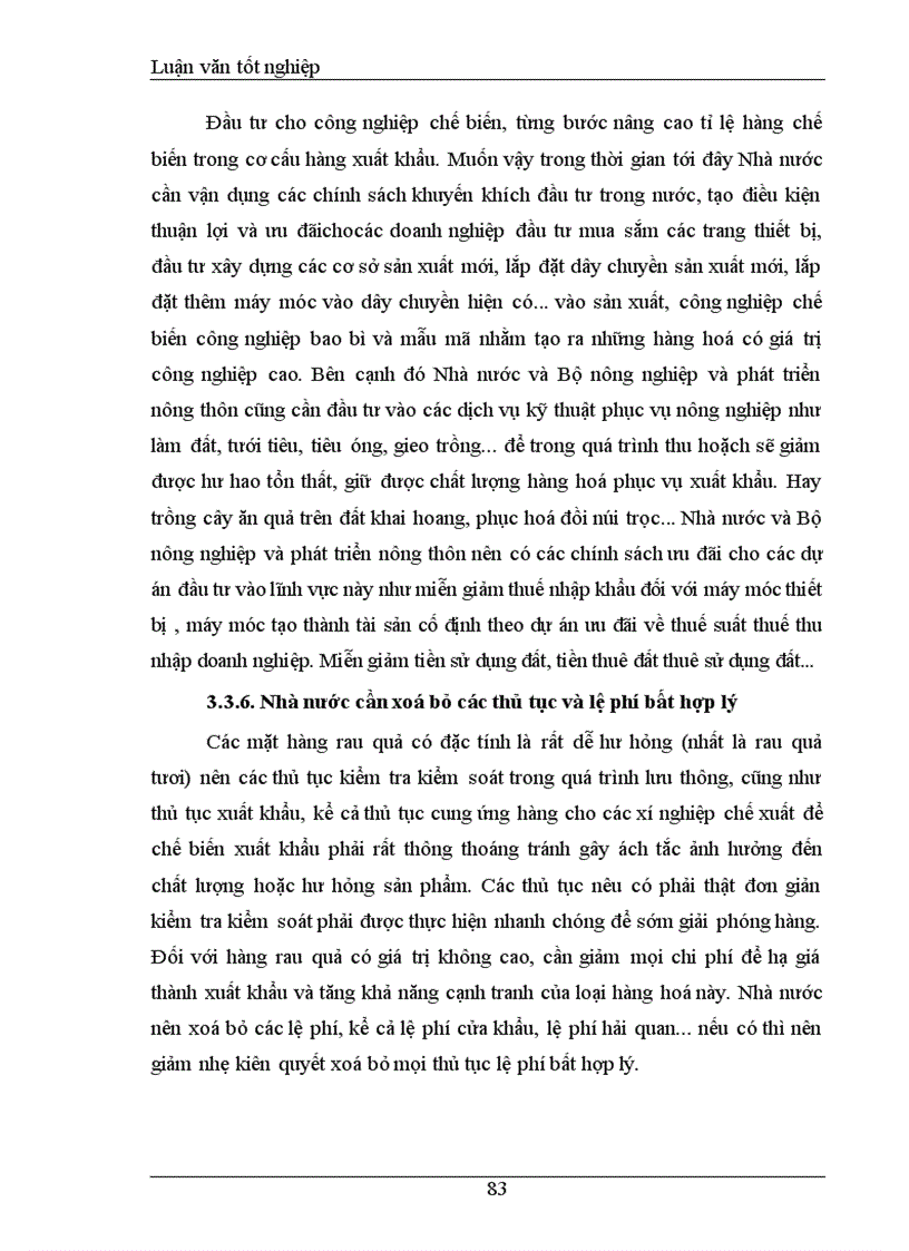 image for page Khảo sát và đánh giá Thực trạng khả năng cạnh tranh mặt hàng rau quả Tổng công ty rau quả, nông sản Việt Nam