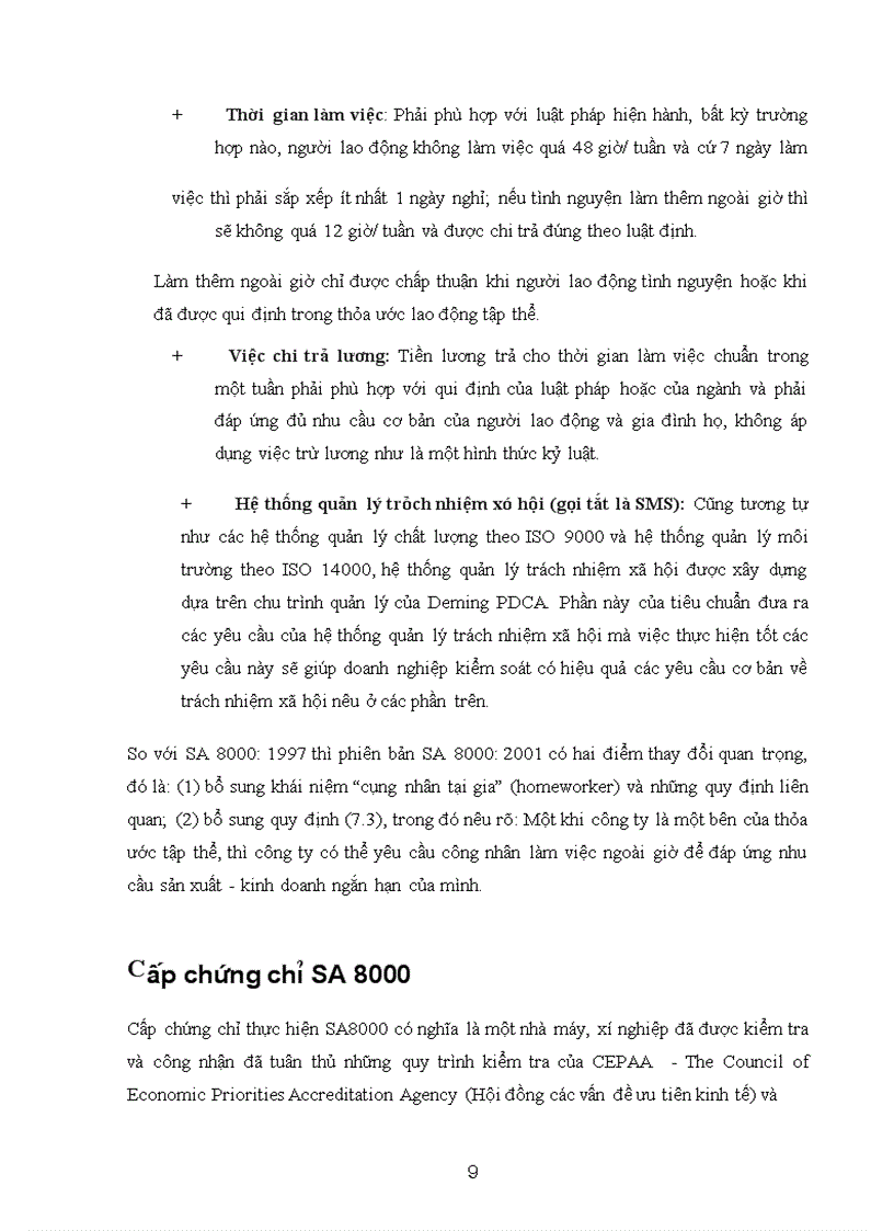 image for page Các doanh nghiệp Việt Nam áp dụng SA8000 gặp những khó khăn thuận lợi gì? Giải pháp cho những doanh nghiệp này.