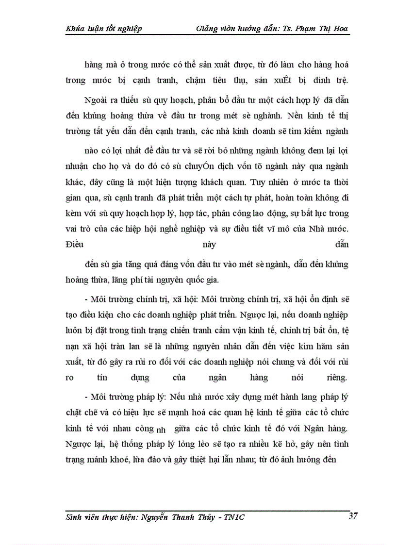 image for page Một số giải pháp phòng ngừa và hạn chế rủi ro tín dụng tại Chi nhánh Ngân hàng nông nghiệp và phát triển nông thôn Láng Hạ.