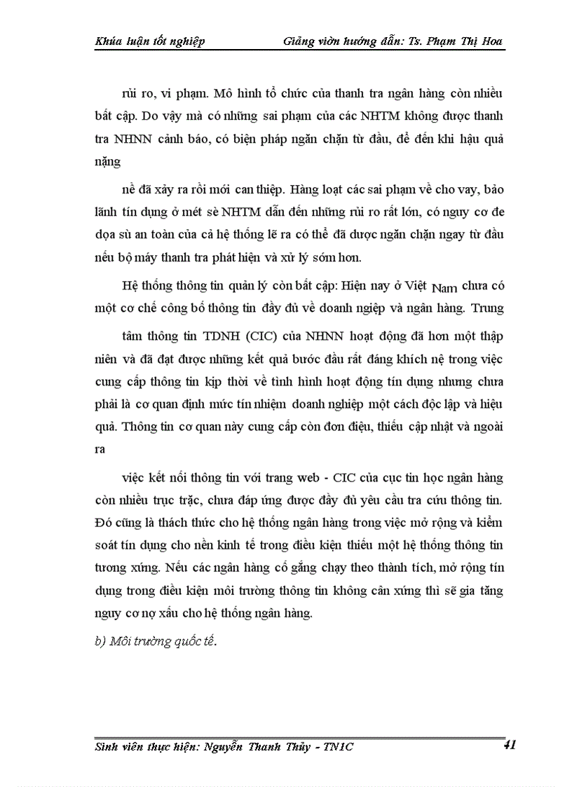 image for page Một số giải pháp phòng ngừa và hạn chế rủi ro tín dụng tại Chi nhánh Ngân hàng nông nghiệp và phát triển nông thôn Láng Hạ.