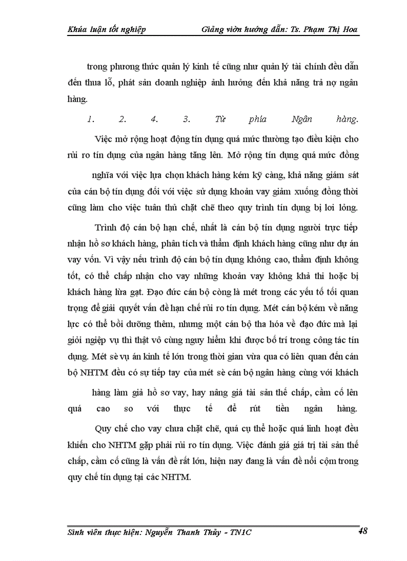 image for page Một số giải pháp phòng ngừa và hạn chế rủi ro tín dụng tại Chi nhánh Ngân hàng nông nghiệp và phát triển nông thôn Láng Hạ.