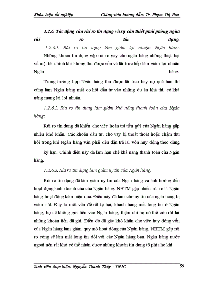 image for page Một số giải pháp phòng ngừa và hạn chế rủi ro tín dụng tại Chi nhánh Ngân hàng nông nghiệp và phát triển nông thôn Láng Hạ.