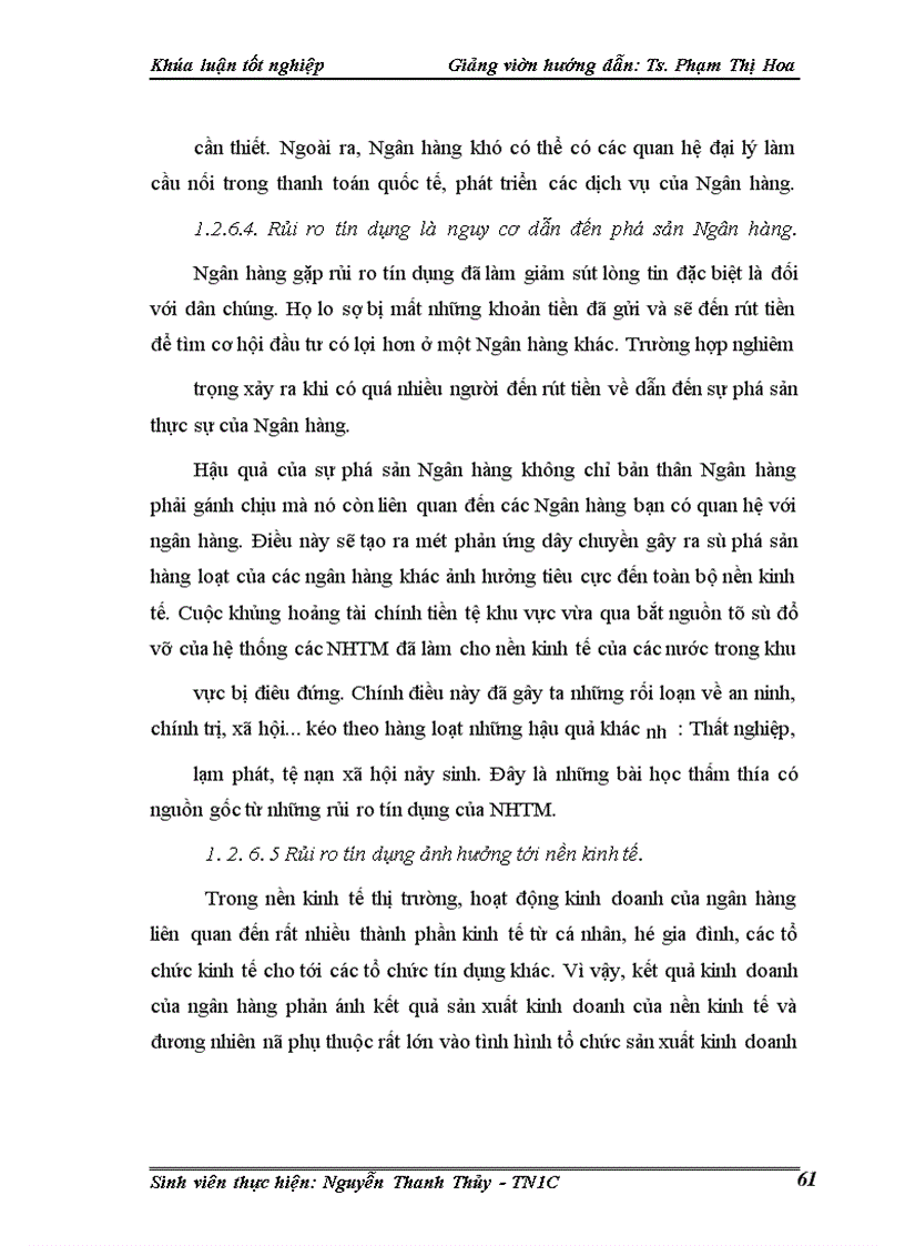 image for page Một số giải pháp phòng ngừa và hạn chế rủi ro tín dụng tại Chi nhánh Ngân hàng nông nghiệp và phát triển nông thôn Láng Hạ.