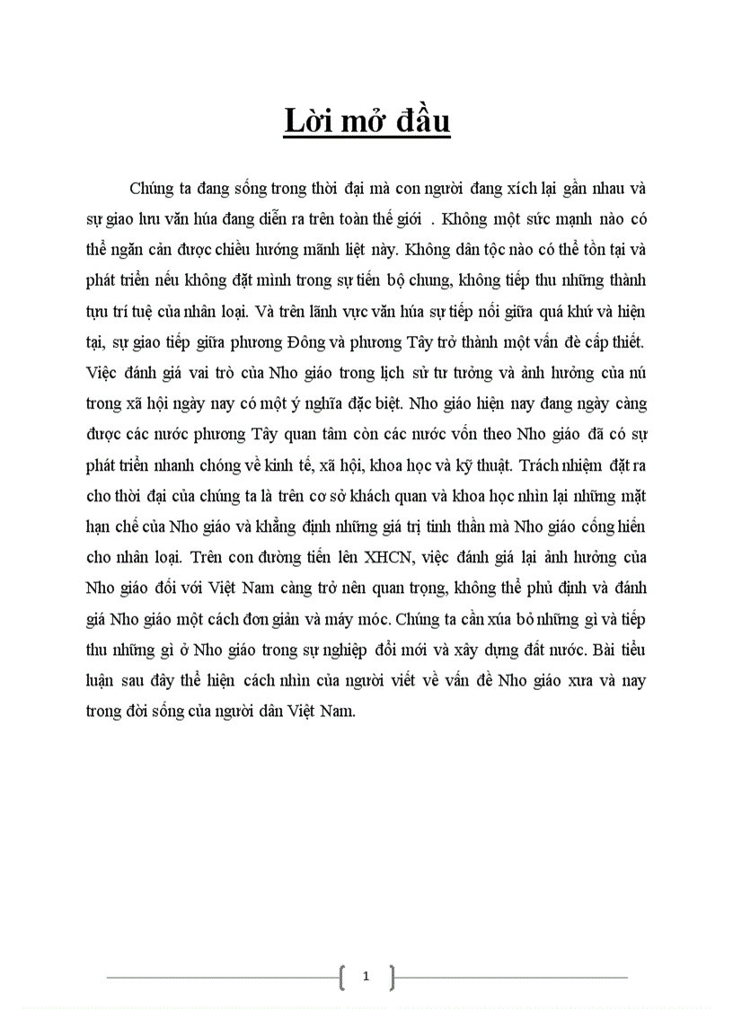 image for page Ảnh hưởng của Nho giáo đối với người Việt Nam