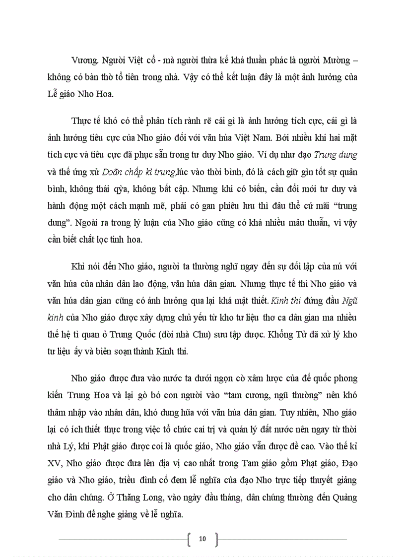 image for page Ảnh hưởng của Nho giáo đối với người Việt Nam