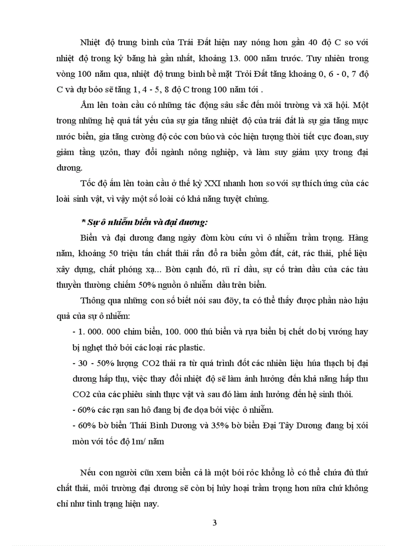 image for page Những giải pháp phòng chống Ô nhiễm môi trường toàn cầu.