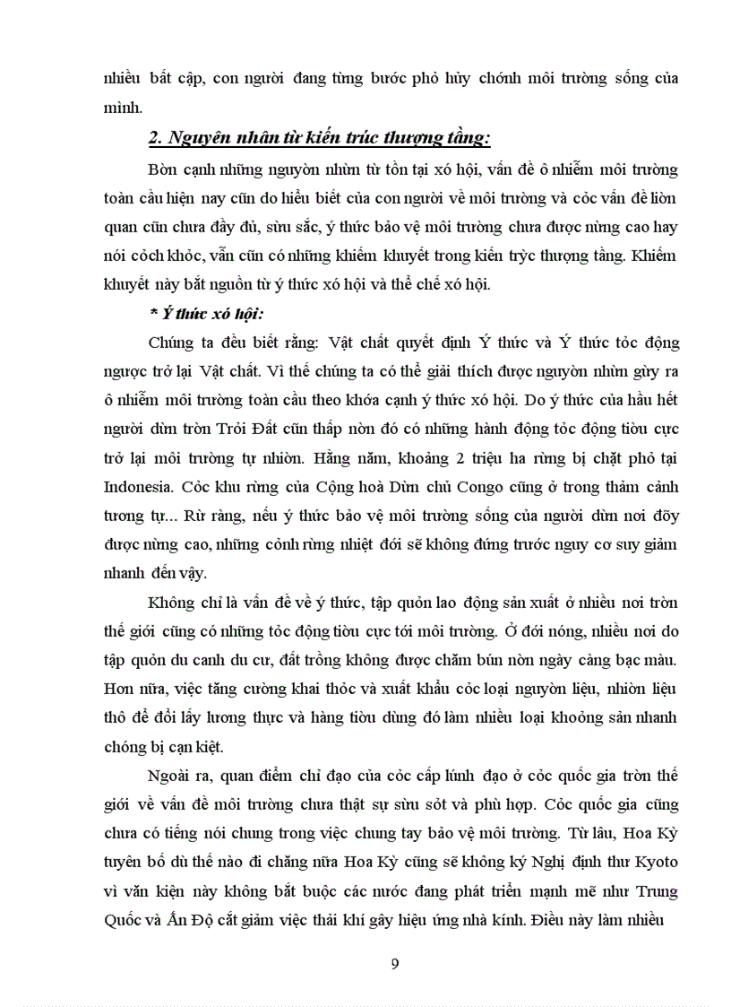 image for page Những giải pháp phòng chống Ô nhiễm môi trường toàn cầu.